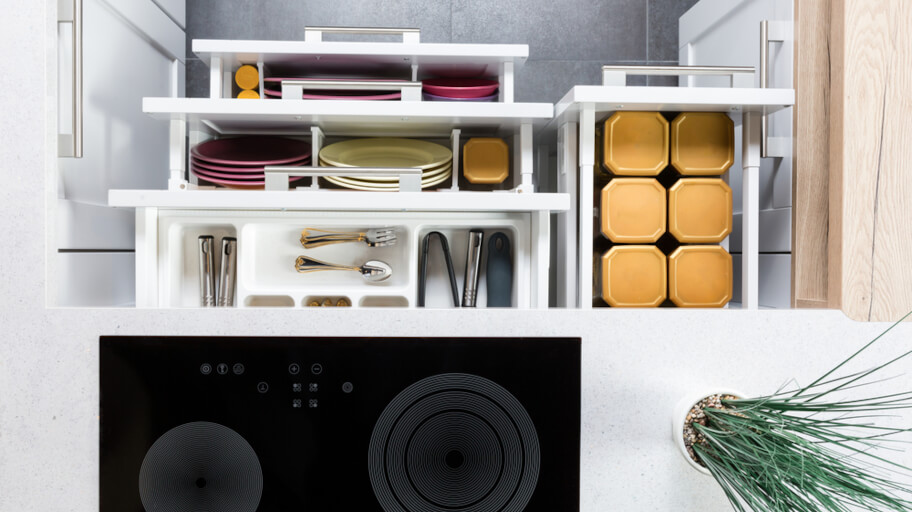 Organised kitchen