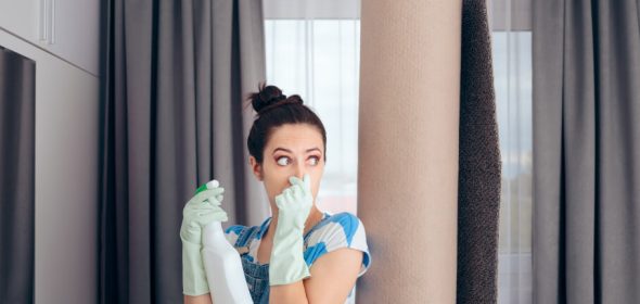 How to get rid of wet carpet smell