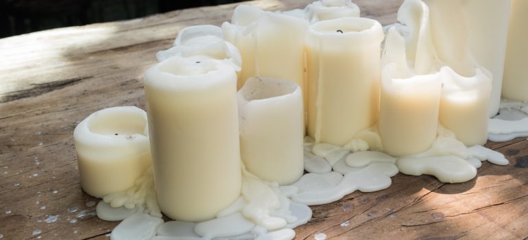 How to Get Candle Wax Off Wood