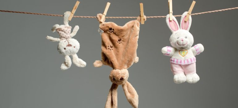 How to clean plush toys