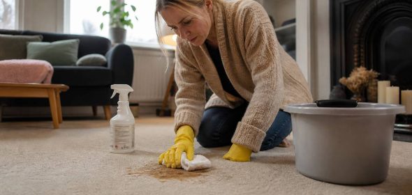 Cleaning Vomit from Carpets