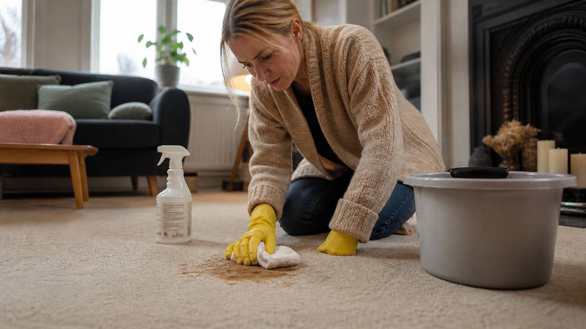 Cleaning Vomit from Carpets