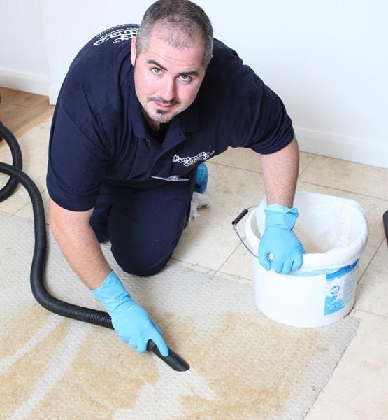 Dry carpet cleaning services